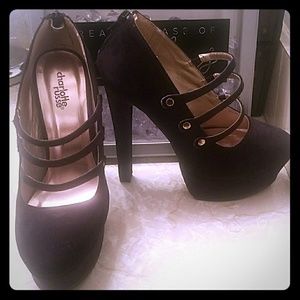 Black Platform Heels